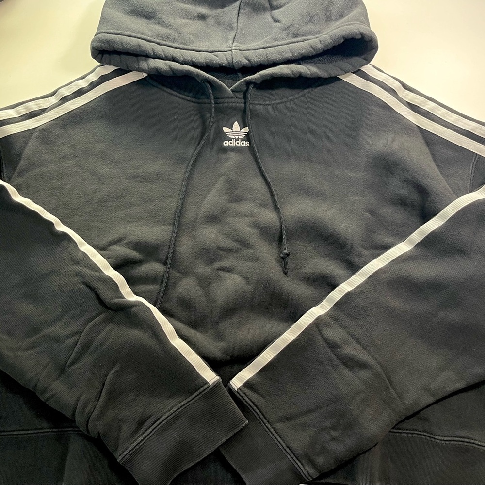 Adidas cropped hoodie